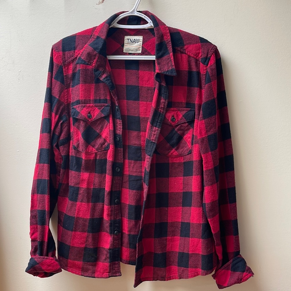 TNA button-up shirt